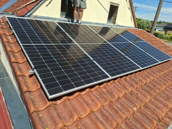 Panneaux photovoltaïques à Aulnoye Aymeries
